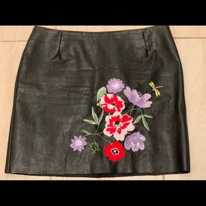 Leather Skirt